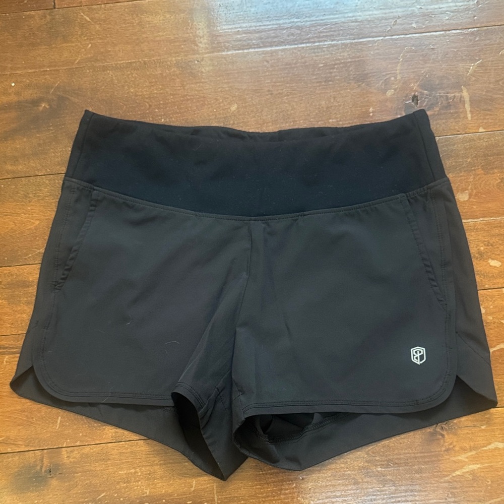 Born Primitive Maternity Athletic Shorts Black Size Small S